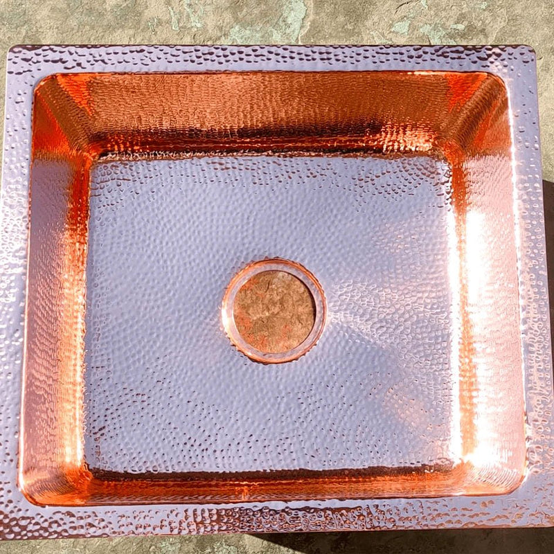 How to Clean Unlacquered Brass Without Ruining the Patina featuring Hammered Copper Kitchen Island Sink – Undermount