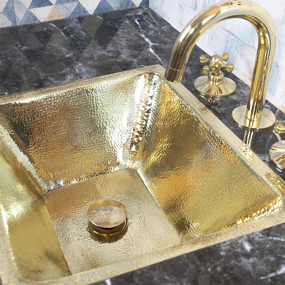 Unlacquered Brass Bathroom Faucet: Design & Care Guide 2025 featuring Handcrafted Unlacquered Brass Bathroom Sink – Undermount