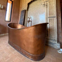 Antique Copper Bathtub Bath Fixture Bathtub product photo