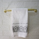 Unlacquered Brass Towel Hanger Bathroom bathroom hardware for bathrooms, powder rooms, towel storage, and coordinated fixture sets - view 1