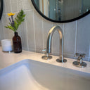 Matte Nickel Bathroom Sink Faucet Sinks product photo