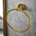 Brass Bathroom Ring Towel Rack Bathroom Hardware product photo