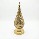 Brass Bedside Lamp — Hand-Pierced Moroccan Table Light Pendant Lighting product photo