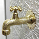 Single Hole Wall Mounted Faucet wall mount faucet for wall-mounted sink layouts, bathrooms, kitchens, and compact wash spaces - view 4
