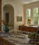 Unlacquered brass Victorian bridge faucet – oil-rubbed bronze finish option