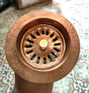 Copper Kitchen Sink Drainer Sinks detail view 2