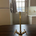 Unlacquered Brass Gooseneck Faucet Kitchen Faucets detail view 2