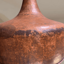 Rustic hammered copper flared dome ceiling pendant – warm kitchen lighting – Brass For Homes