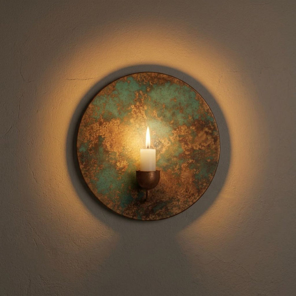 Handcrafted Copper Wall Sconce – Moroccan Hammered Artisan Light pendant light for kitchen islands, dining rooms, vanities, and warm artisan interiors - view 1