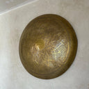 Handcrafted Round Brass Wall Light – Moroccan Engraved Sconce pendant light for kitchen islands, dining rooms, vanities, and warm artisan interiors - view 3