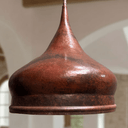 Hammered Copper Onion Dome Pendant – Rustic Ceiling Fixture for Kitchens Pendant Lighting detail view 2
