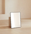 Hermosa Wall Mirror - Unlacquered Solid Brass wall mirror for bathrooms, entryways, dressing rooms, and decorative wall styling - view 4