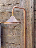 Luxury Copper Outdoor Shower with Rainfall Head – Solid Brass & Copper System Shower Systems detail view 4