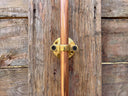 Luxury Copper Outdoor Shower with Rainfall Head – Solid Brass & Copper System Shower Systems detail view 5