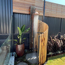 Luxury Unlacquered Solid Copper Outdoor Shower with Rainfall Head Shower Systems detail view 3