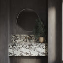 Roland Mirror - Unlacquered Solid Brass Mirrors detail view 6