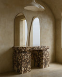 Rosé Mirror - Unlacquered Solid Brass Mirrors detail view 4