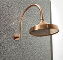 Solid Copper Dome Showerhead shower system for primary bathrooms, guest bathrooms, walk-in showers, and classic bath renovations - view 4