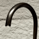 Solid Brass Aged Bronze Gooseneck Bathroom Faucet bathroom faucet for bathroom vanities, powder rooms, basin sinks, and vintage-inspired wash spaces - view 3