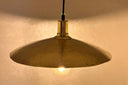 Unlacquered Brass Ceiling Pendant Light pendant light for kitchen islands, dining rooms, vanities, and warm artisan interiors - view 3
