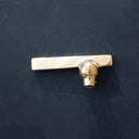 Copper gooseneck bathroom faucet – with vessel sink pairing example