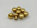 Unlacquered Brass Knobs Kitchen Hardware home decor accent for entryways, bathrooms, kitchens, shelves, and warm artisan interiors - view 1