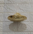 Unlacquered Brass Soap Holder Bathroom Hardware detail view 2