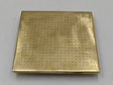Unlacquered Brass Square Shower Head Shower Systems detail view 2