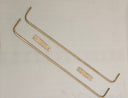 Unlacquered Brass Towel Rack Bathroom Hardware detail view 3