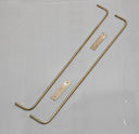 Unlacquered Brass Towel Rack Bathroom Hardware detail view 4