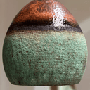 Green Patina Copper Pendant – Oval Cutout Ceiling Light for Rustic Decor Pendant Lighting detail view 4